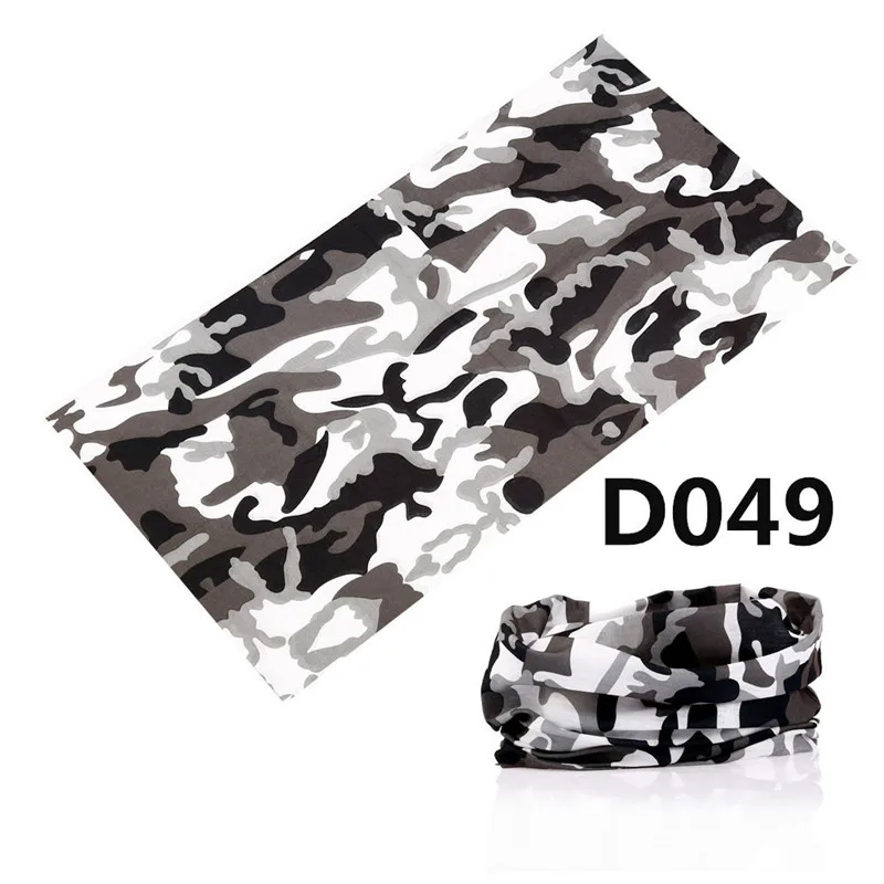 Camouflage Camo Bandana Army Running Bandana 25*48cm Tube Scarf
