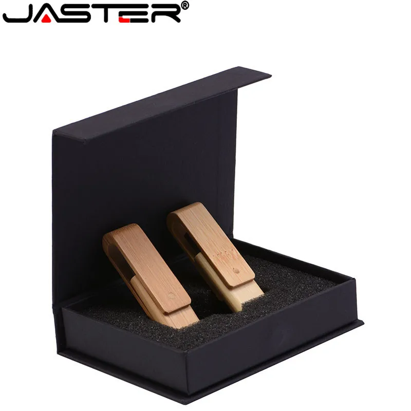 

JASTER carbonized bamboo usb 2.0 4GB 8GB 16GB 32GB 64GB memory flash stick pen drive with custom box (Over 10 pcs.free logo fee)
