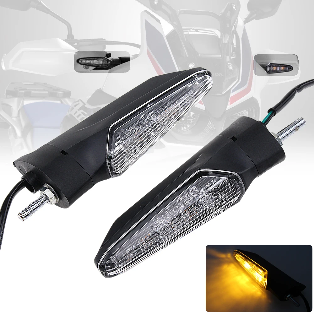 

2 Pcs Sequential Turn Front/Rear Lights Motorcycle Signals Flasher Blinker Intermittent Universal Motorcycle Indicators Led moto