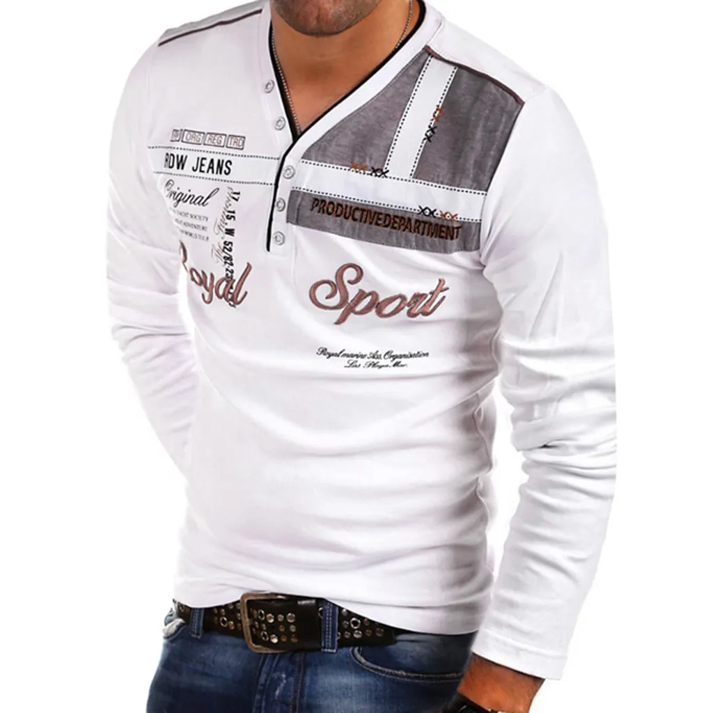 Модная мужская рубашка Camisa Повседневная рубашка с длинными рукавами деревянные буквы индивидуальная Мужская Блузка Топы уличная Camisa masculina