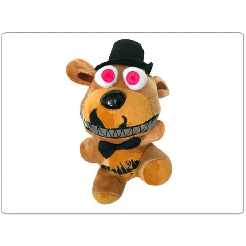 17-23 см Five Nights At Freddy's Bear Аниме Мягкие плюшевые игрушки куклы красивые игрушки-животные для детей мультфильм день рождения Дети подарок