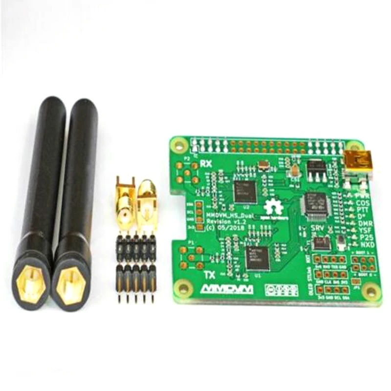 Mmdvm Duplex Supporto Hotspot P25 Dmr Ysf Nxdn Dmr Slot 1 + Slot 2 Per Raspberry Pi E Set Completo E Testato