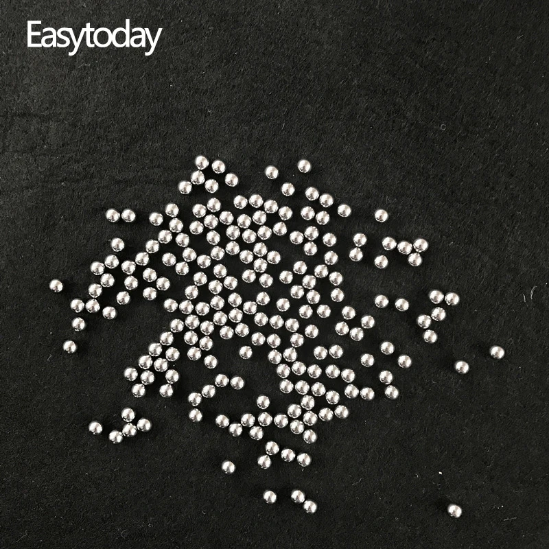 

Easytoday 1000pcs/Lot 5.5mm Steel Slingshot Balls Slingshot High-carbon Catapult Balls Shooting Catapult Hunting Bow Accessories