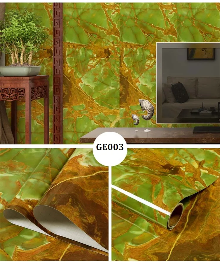 Green Marble Self Adhesive Wallpaper Furniture Tiles Kitchen Backsplash Vinyl Decor Wall Sticker Home Decor Wall Paper Green Marble Self Adhesive Wallpaper Furniture Tiles Kitchen Backsplash Vinyl Decor Wall Sticker Home Decor Wall Paper