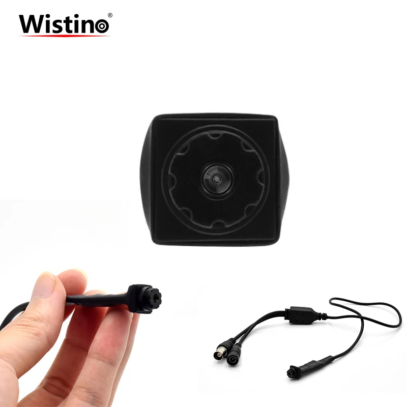 

Wistino Security Mini AHD Camera CCTV Analog Camera System TVI CVI HD 1080P Surveillance Home Camera Micro Small Video Recorder