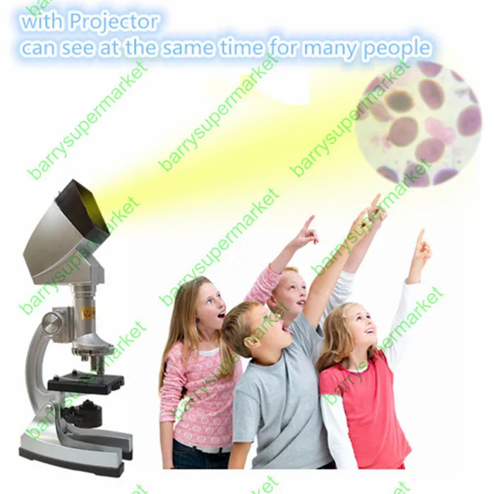 Креативный подарок на день рождения/лучший подарок для ребенка/1200X Забавный зум студенческое образование Биологический микроскоп