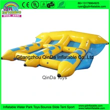 Inflatable flying fish banana boat / fly fish water sports flying fish tube towable