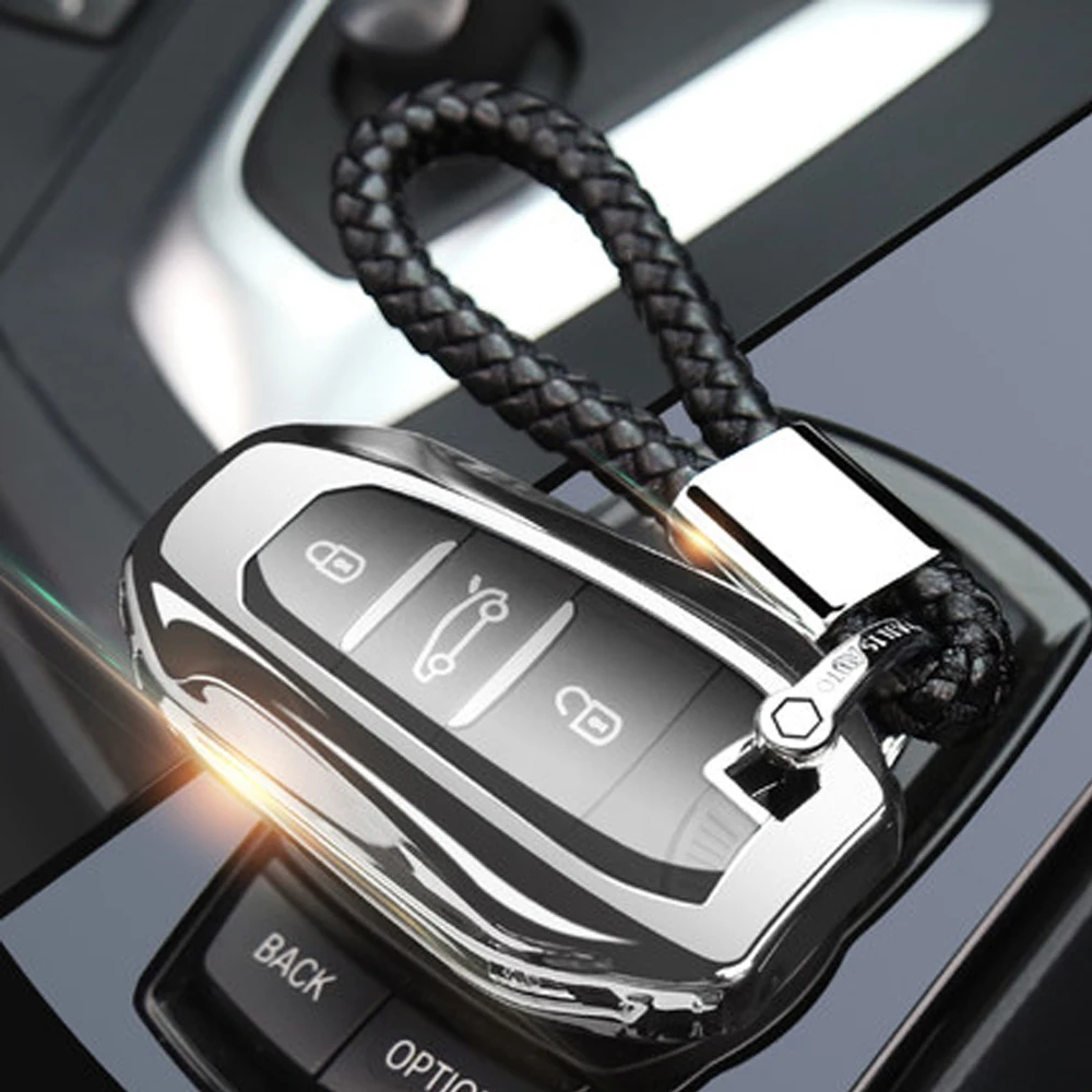

Remote Key Car Key Fob Case Replacement Shell Cover Shell Cover For PEUGEOT 2008/301/307/3008/308/407/408/4008/508 Smart 3 BTM