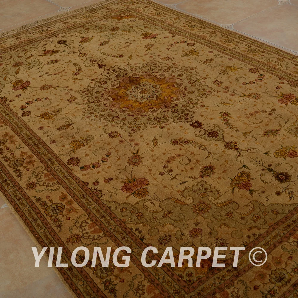 Yilong 6 'x 9' персидский тонкий китайский шерстяной коврик для продажи (1444)|carpet