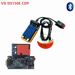 2 шт./лот VD DS150E CDP для delphis с bluetooth usb obd2 OBDII код читателя инструменту диагностики для автомобилей и грузовиков 3in1By DHL Бесплатная