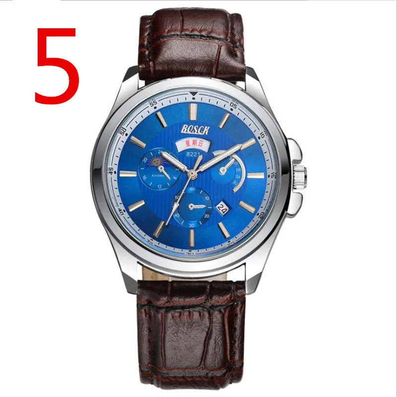 

Men's Watch Men's Machinery Watch Fully Automatic Ultra-thin Simple Leisure Waterproof Golden Men's Watch Fashion