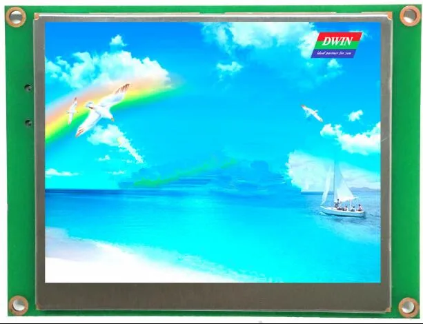 

DMT32240C035-02WT Resistive touch screen UART screen LCD module