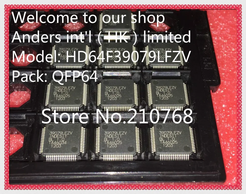 100% Новый оригинальный HD64F39079LFZV HD64F39079 39079LFZV QFP64|qfp64|qfp64 adapter |