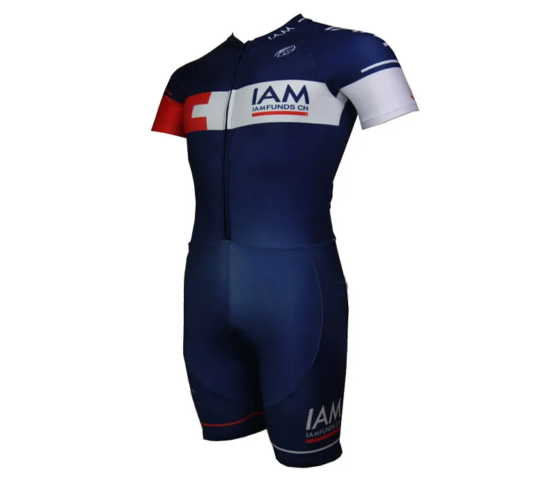 

2015 IAM PRO TEAM BLUE Skinsuit Bodysuit Summer Cycling Jersey Sets Bicycle Clothing MTB Maillot Ropa Ciclismo