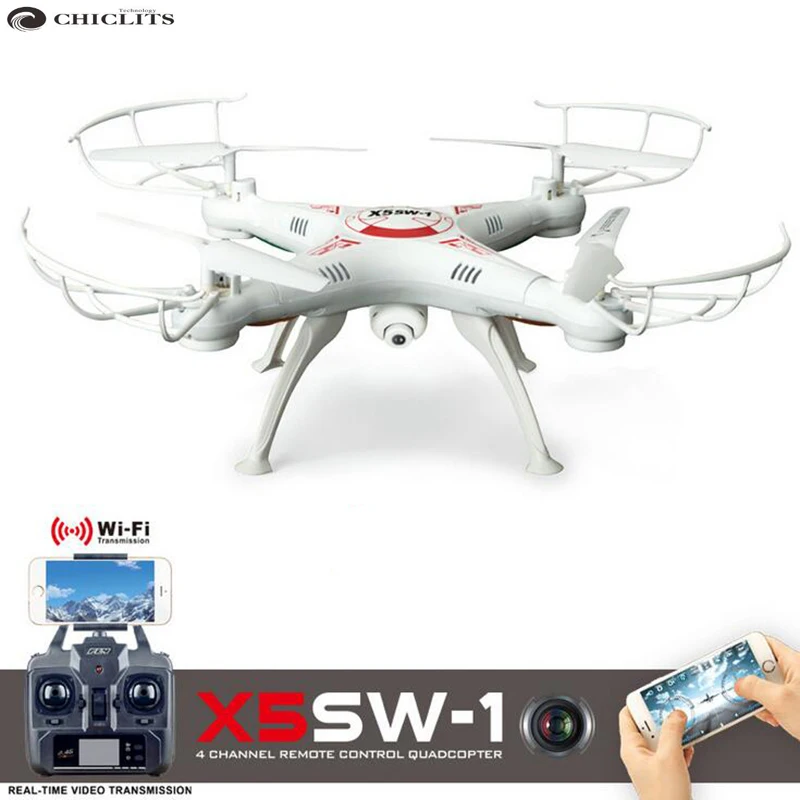 X5SW 1 Дрон камера Квадрокоптер дроны WIFI FPV Дроны с HD пластиковый пульт