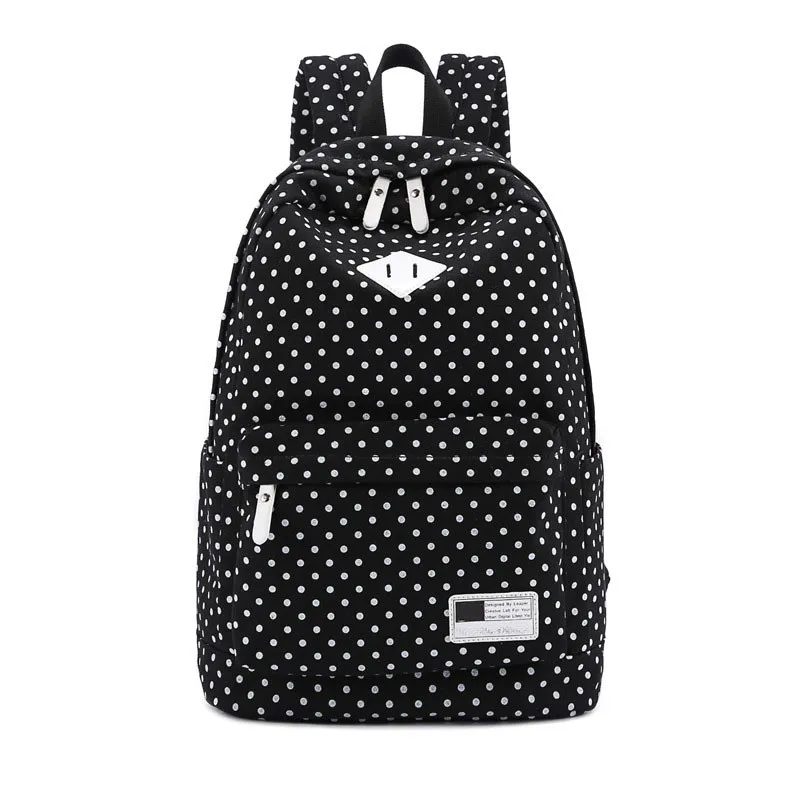 High SchoolBag Students Shoulder Backpack Canvas Female Korean College Boys Girls SchoolBags For Teenagers Rucksack 7542624