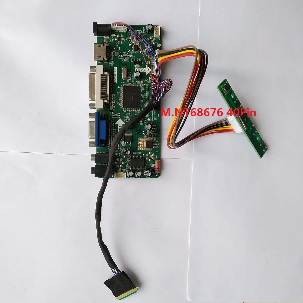 

For LTN140AT05-101 14" VGA HDMI Panel Screen Controller kit Driver board 1366X768 monitor Card DVI LVDS LCD LED