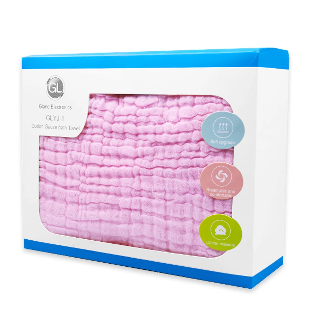 GL детское банное полотенце мягкий уход для новорожденного ребенка SGS Проверка Сертификация Bump Дизайн Полотенце для душа s 105*105 см Seiko тщательная