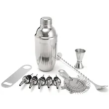 Коктейльный шейкер из нержавеющей стали 12 шт./компл. Миксер для вина мартини Бостон-Шейкер для бармена напиток вечерние барные инструменты 350 мл/550 мл/750 мл