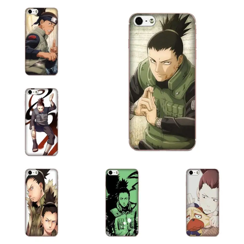 Для Apple iPhone 4 4S 5 5C 5S SE 6 6S 7 8 Plus X XS Max XR мягкая краска для кожи Shikamaru Naruto