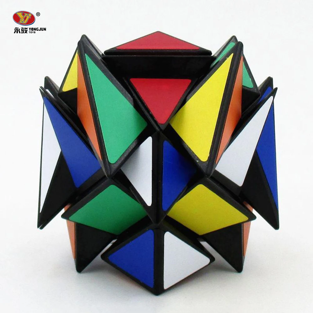 3 шт./компл. Yongjun YJ Magic Cube 3x3x3 Фишер и 2x2x2 Горячая ветер колесо колебания Угол оси Puzzle