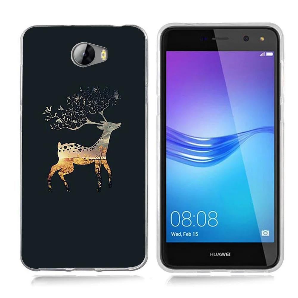 Чехол для Huawei Honor 5A LYO-L21/Y6 II Compact/Y5 ii Y5ii чехол 0282 Мягкий ТПУ силиконовый телефона |