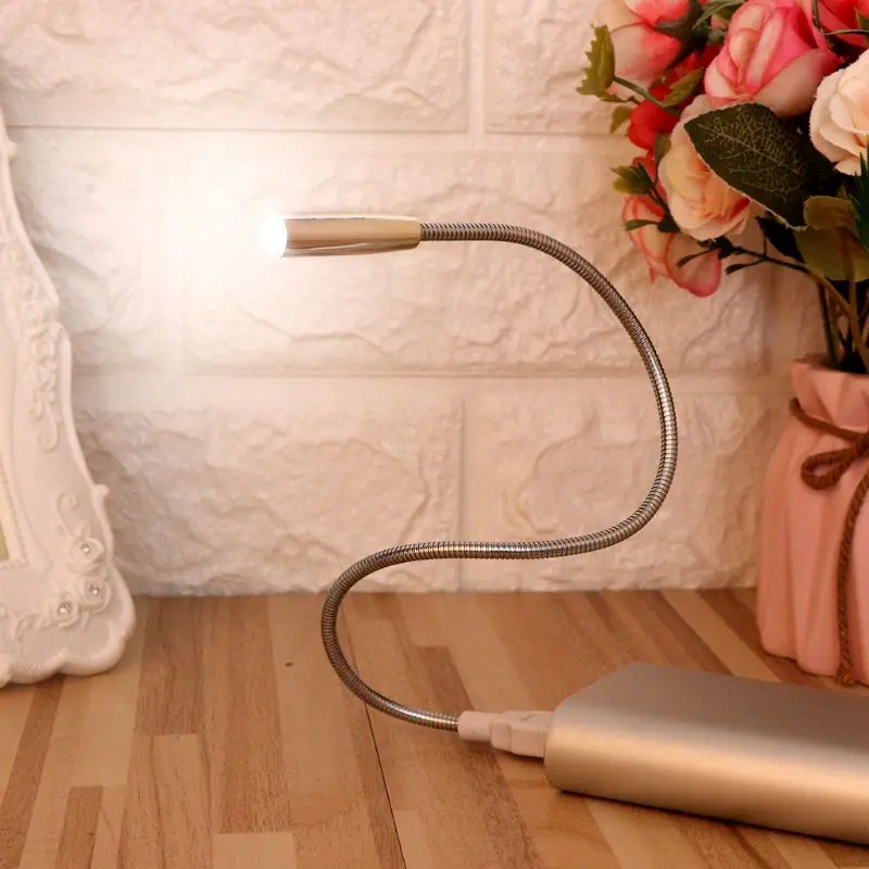 Регулируемый светодиодный светильник USB для ноутбука, ноутбука, компьютера, клавиатуры, настольного чтения книг