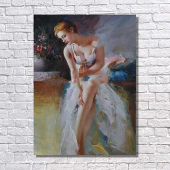 

Modern Figure Wall Pictures Sexy Women Oil Painting Living Room Wall Decor Large Canvas Paintings Artwork No framed