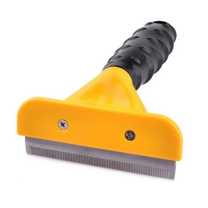Deshedding инструмент и щетка для ухода за шерстью питомца для больших, средних и маленьких собак и кошек
