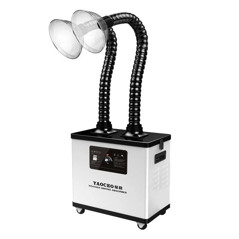 8 years Guarantee profession two heads Smoke purifier Fume Extractor