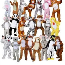 Маскарадный костюм для взрослых с большой головой роскошного животного, маскарадный костюм кролика, лошади, Тедди, маскарадный костюм большого размера из плюша для Хэллоуина, вечерние костюмы Пурима