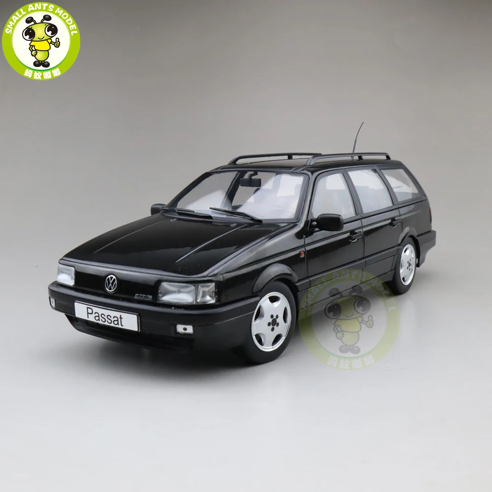 1/18 KK Passat B3 Vr6 вариант 1988 литая модель автомобиля игрушки подарки для мальчиков девочек ничего не открывается - Цвет: Black