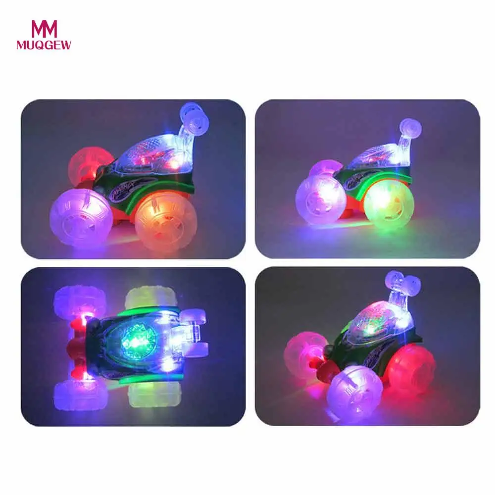 

Electric Car Rechargeable Stunt Acrobatic Diecast Model Educational brinquedos Flash Light Music Toys 35