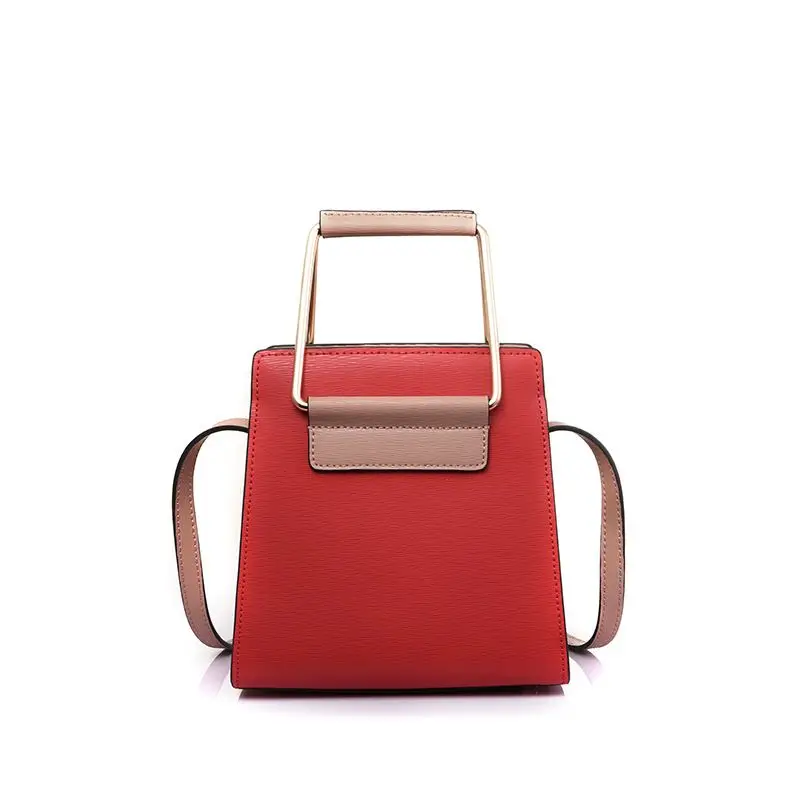 

LOEIL New leather handbags trend strong square handbag women's shoulder bag cross-border bag