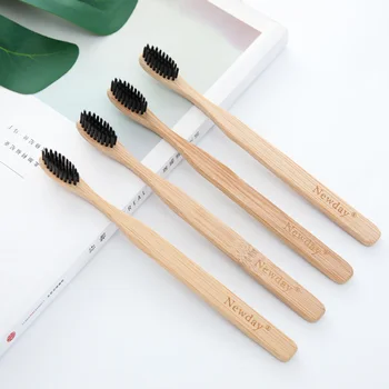 

1 PC Health Soft Bamboo Charcoal Toothbrush Oral Care Teeth Eco Soft Medium Brushes Teeth Whitening Teeth Brush Nano Toothbrush