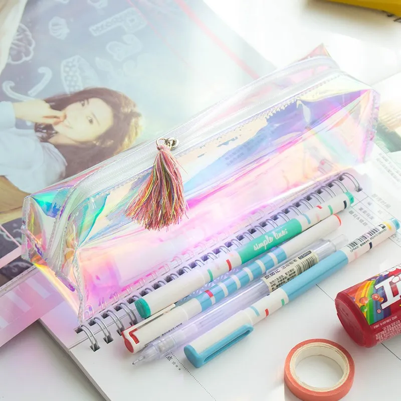 Dream Magic Cool косметичка супер блестящие ПУ лазерные карандаши сумки высококачественные канцтовары сумка офисные школьные принадлежности