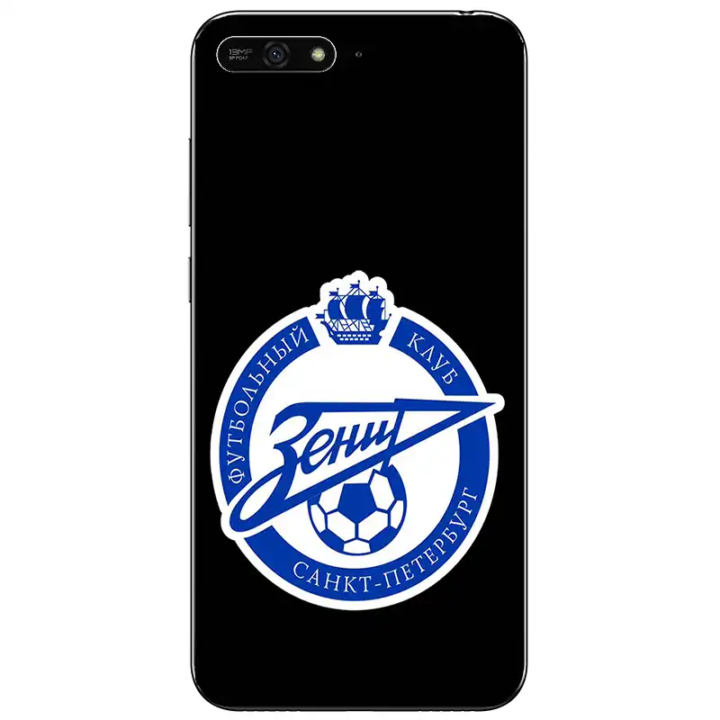 ФК Зенит логотип футбольного клуба чехол для Huawei Honor 7 s 8 9 10 Lite 6A 6C 7A 7C Pro вид 10 20 телефон напечатанные Мягкий силиконовый чехол