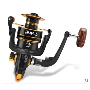 

Fishing reel spinning wheel full metal stainless steel fish wheel fishing line sea pole distant reel fishing tool