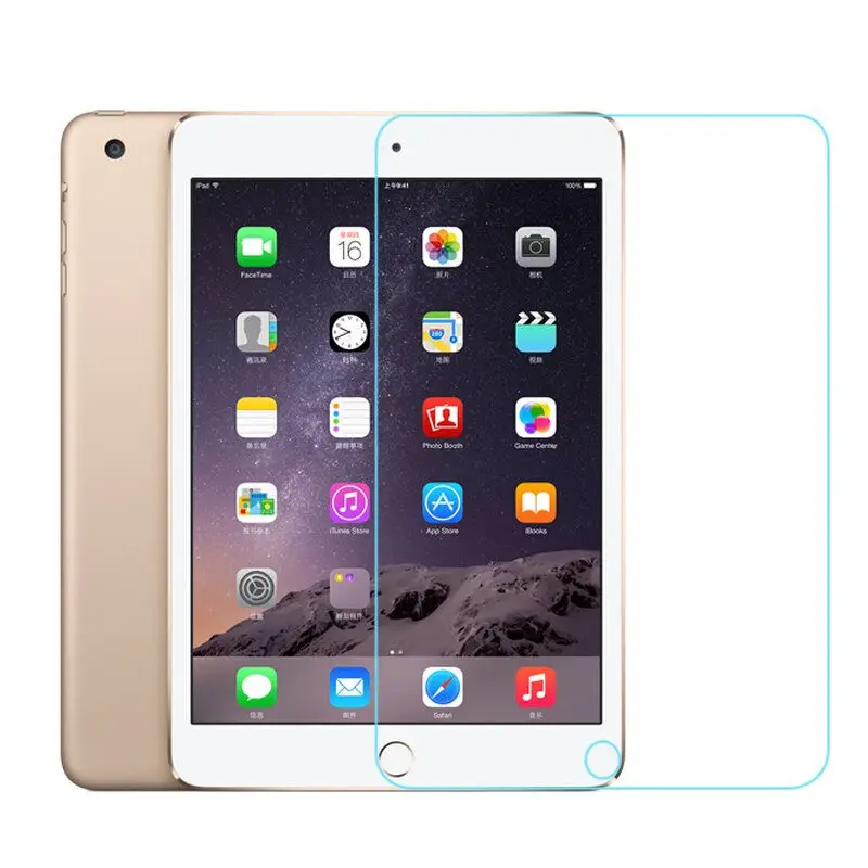 

9H Tempered Glass Screen Protector For iPad 2 3 4 air 1 2 pro 9.7 inch Film Protective Film 7.9 inch For ipad mini 1 2 3 4 pod