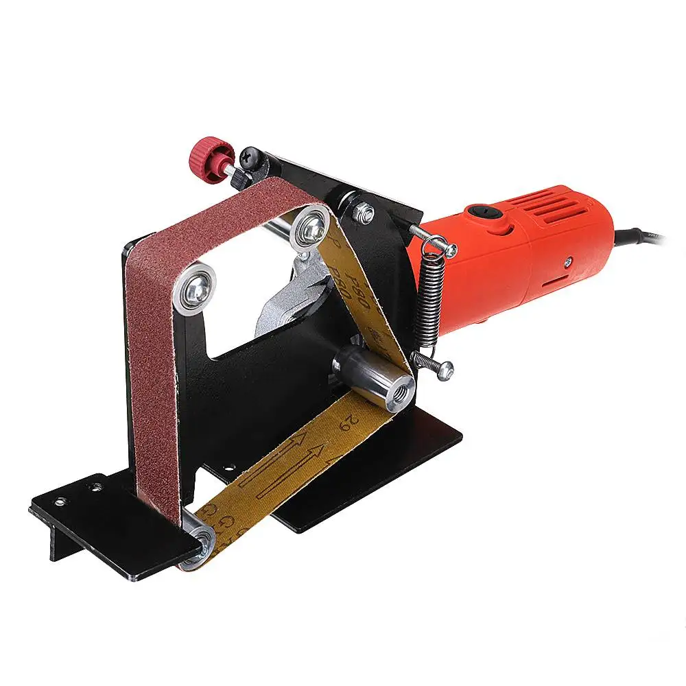 

Angle Grinder Belt Sander Attachment Sanding Belt Adapter for 115 125 Angle Grinder