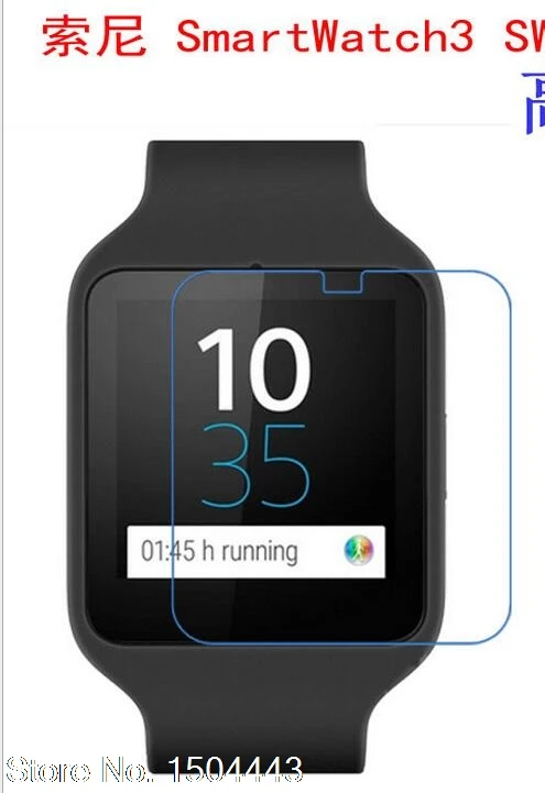

For Sony Smart Watch 3 SWR50 SmartWatch3 Smart Bracelet 5pcs/lot Clear Screen Protector Soft Film Screen Protector