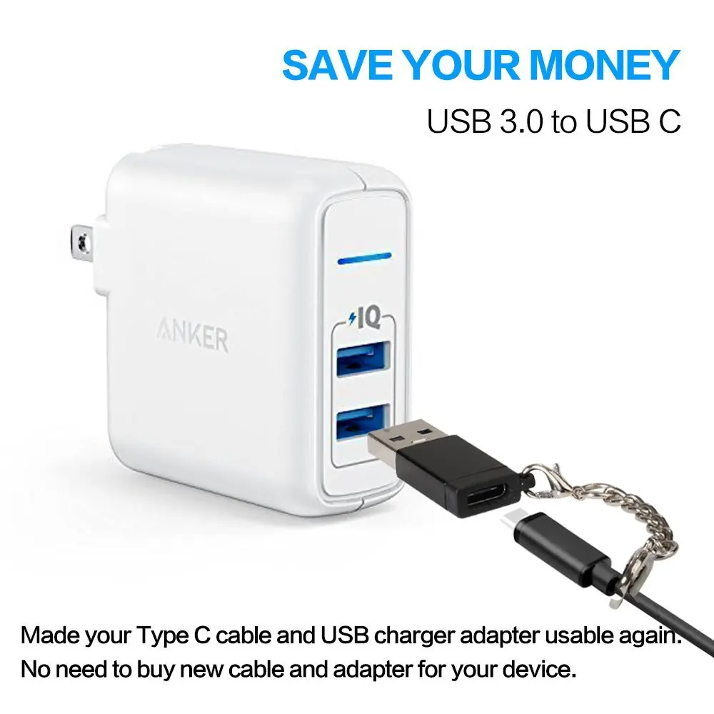 Tongdaytech type C адаптер типа OTG C Женский к USB 3,0 Мужской конвертер синхронизации данных для USB C кабель Macbook PC флэш-накопитель ноутбука