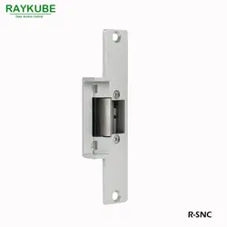 RAYKUBE Электрический удар Дверные замки для Система контроля доступа отказоустойчивости R-SNC
