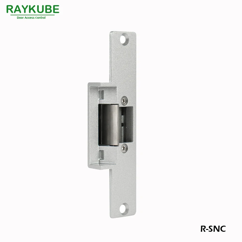 RAYKUBE Electric Strike Door Lock For Access Control System Fail Safe R-SNC