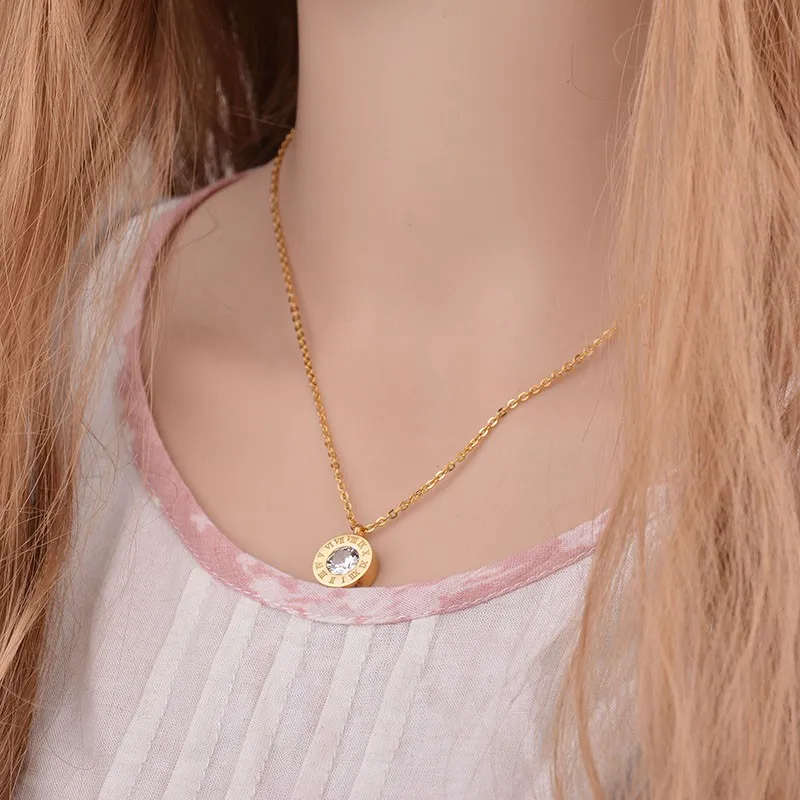 Top-Brand-Chain-Necklace-Stainless-Steel-Interchangeable-7-Colors-CZ-Stone-Roman-Numeral-Necklace-Female-Gift (4)
