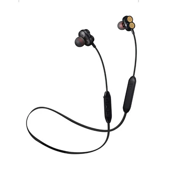 

Bluetooth Eerphones Wireless Headset Sports bass Dual Dynamic Drivers True Earphone Fone de ouvido With Mic for Phone