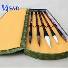 AA китайская кисть каллиграфия ручка набор высокого качества чистая шерстяная шерсть ласки кисти китайская кисть