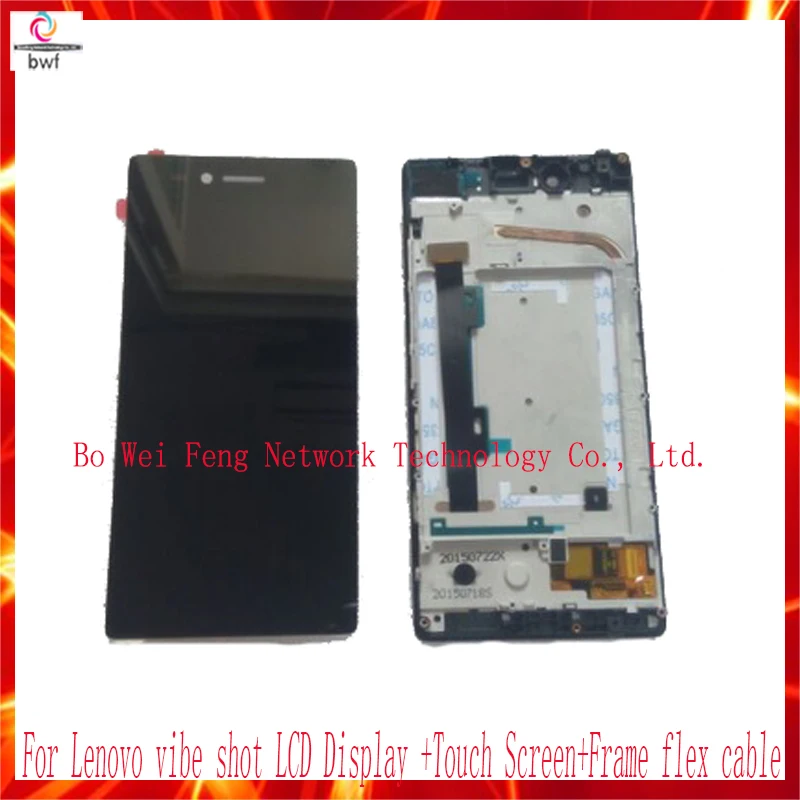 

10Pcs/lot High Quality LCD Display +Touch Screen+Frame flex cable For Lenovo z90 z90a40 z90-7 z90-3 z90-a z90a Free Shipping