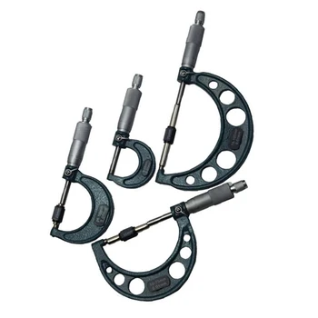 

4pcs/set Outside Micrometer Set Metric Carbide Gauge Standards Caliper Tools