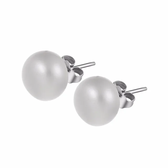 8mm Small S Pearl Stud Earrings Bride Bridesmaid Wedding Tiny 8mm Small S Pearl Stud Earrings Bride Bridesmaid Wedding Tiny Imitation Jewelry Party